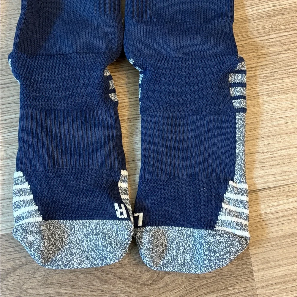 Adidas Team Speed Navy and White Soccer Socks Medium